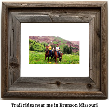 trail rides near me in Branson, Missouri